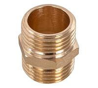 Sanitop-Wingenroth 167482 Double Nipple, Gold, Klein