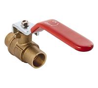 Sanitop-Wingenroth 278836 Ball Passage Valve, Gold, 22 mm