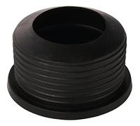 Sanitop-Wingenroth HT Rubber Nipple for Sink Drain Pipes Diameter 40-50 mm | for Siphons 1 1/2 Inch | Rubber Seal Outlet Pipe | Drain Connector Made of Rubber | Black | 25187 7