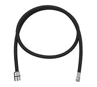 Sanitop-Wingenroth Shower Hose for Kitchen Taps, Replacement Shower Hose for Sink Fittings with Pull-Out Shower, M15 x 1/2 Inch x 1250 mm, Black, 17768 9