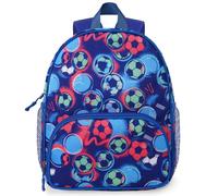 saniwu Kids Backpack for Boys and Girls 6-8: Toddler Backpack for Preschool Kindergarten, Boys Backpacks for Elementary 4-6, Blue-football