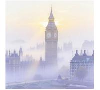 Sanjee Big Ben Diamond Art Painting Kits Sunrise for Adults, 30x30CM