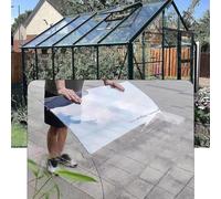 SANJIAOJIA Polycarbonate Panel Roofing Sheets,Clear Acrylic Plastic Sheet,Outdoor Awning Shelter,UV Protection Rainproof Roof Cover,Roof Cladding,Greenhouse Shed Canopy,Easy to Cut (1.22x2m(4x6.6ft))