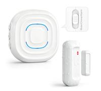 SanJie Wireless Door Sensor Alarm/Chime 2-in-1,1 Receiver 1 Sensor