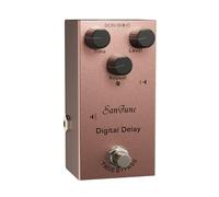 SanJune Digital Delay Pedal for Electric Guitar Bass - Mini Size