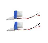 Sankaka 2Pcs Auto on Off Street Light Sensor Switch Photo 220V 10a Automatic