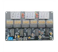 Sankaka DC 4.5V-5.5V 6-Bit Digital Circuit Clock Kit Electronic Teaching and Training Welding Production DIY Parts
