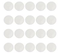 SANKEMU Transparent Non-Slip Bathtub Stickers, 20 PCS Shower Stickers for Safety Bathroom Tubs, Bathtub Non Slip Stickers and Adhesive Decals Scraper for Bath Tub, Shower Floor(Round Shape, Clear)