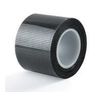 SANKEMU Window Screen Repair Kit, 2 Inch × 16.5 FT Black Screen Patch Repair Kit Tape 3 Layer Strong Adhesive Fiberglass Covering Mesh Tape for Window Door Tears Holes