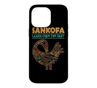 Sankofa African Heritage Akan Symbol Learn From the Past Case for iPhone 14 Pro Max