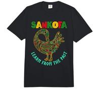 Sankofa Bird Learn from The Past Adinkra Pan-African Comfort Colors Adult Heavyweight T-Shirt