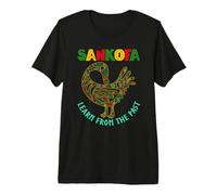 Sankofa Bird Learn from The Past Adinkra Pan-African Premium T-Shirt