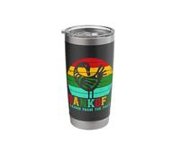 Sankofa Bird Learn from The Past Adinkra Pan-African Stainless Steel Insulated Tumbler