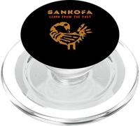 Sankofa Bird Pattern Learn From The Past African Bird PopSockets PopGrip for MagSafe