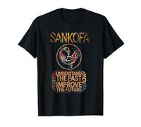 Sankofa Wisdom - African Ghana Symbol T-Shirt