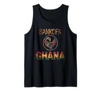 Sankofa Wisdom - African Ghana Symbol Tank Top