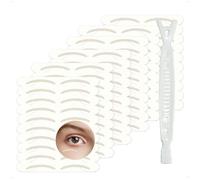 SanKristo 120PCS Hooded Eye Lift Strips Thin Curved Invisible Double Eyelid Tape Ultra Natural Self-Adhesive Strong Support Eyelid Lift Strips Enlarging Waterproof Stickers Makeup Instant Tightener