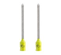 SANLEETEK Diamond Mortar Raking Bit - 2pcs Diamond Mortar Router with Carbide Tipped Positioning for Mortar Removal and Tuck Pointing Masonry Stone Brick Removal 8mm x 121mm, M14 Thread