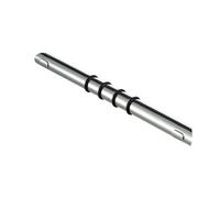 Sanliv Brass Corner Shower Foot Rest in Polished Chrome for Hotel Bathrooms