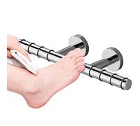 Sanliv Heavy Brass Shower Foot Rest Shelf for Shaving Legs or Balance Support in Chrome Finish