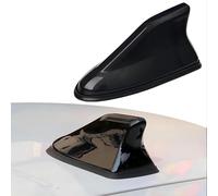 SANLUFACC Shark Fin Antenna Cover for Audi Q3 Q5 A4 A3 A6 Q7 A1 A5 A7 A8 TT R8 1995-2019 2020 2021 2022 2023 2024, Car Shark Fin Aerial Antenna Roof Aerial Low Wind Resistance Car Accessories,Black