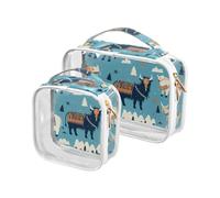 sanluoli 2 Pack clear Mtqzmzi2mdyxywzbt3fjevlyr29c travel toiletry bags TSA approved reusable makeup bag travel travel essential, MTQzMzI2MDYxYWZBT3FJeVlyR29C, MTQzMzI2MDYxYWZBT3FJeVlyR29C