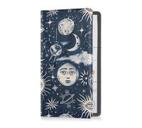 sanluoli Astrology Premium Leather Car Registration & Insurance Card Holder Automobile Wallet Case Organizer for Driver License, Cards & Essential Documents