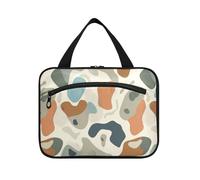 sanluoli Bohemian Abstract Design hanging travel makeup bag for women with hook, designer fashion toiletry bags foradies gym bolso de mano para hombre, Bohemian abstract design