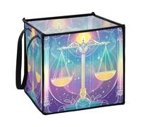 sanluoli Cool Astrology storage bin for toy foldable large fabric storage cubes 13x13x13 In