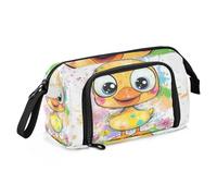 sanluoli Large Pencil Case Large Capacity Bags with Zipper Multifunctional School Supplies for Teen Girls for Nurse Elementary Oil Painting Feeling Cute Cat