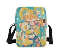 sanluoli messenger bag for women crossbody Small Crossbody Bag Women Shoulder Handbags For Women Adjustable Strap for School School-Sweet Colorful Koala