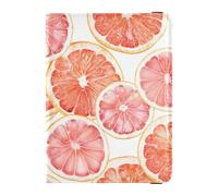 sanluoli Peach Grapefruit Slices Leather Passport Holders Card Holder Passport Case Passport Holder Waterproof