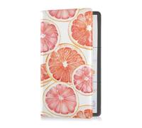 sanluoli Peach Grapefruit Slices Pu Leather Registration and Insurance Card Holder Prefect Car Essentials Wallet for Driver Auto Owners Trailer Motorcycle Boat