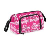 sanluoli Pencil Pen Case Large Capacity Cute Pencil Bag with Zipper Pencil Pen Case Cosmetic Makeup for Girls Preppy School Supplies Oil Painting Feeling Cute Cat
