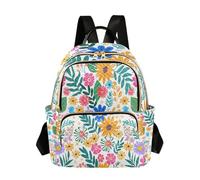 sanluoli Summer Multicolor Floral Brilliance Colorful Women Backpack Fashion Waterproof College Bookbag Travel Bag for Work Sports Travel