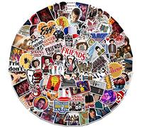 Sanmatic 100pcs Stranger Funny Things Stickers for Suitcase Skateboard Laptop Computer Water Bottles Car Teens Boys Girls Decal Waterproof