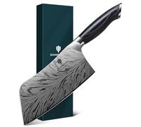 SANMEIHO Professional Cleaver Knife 18cm Japanese Powder Steel