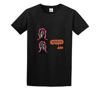 sanmen Men's Erasure Chorus Design Cotton T Shirt XXL Black