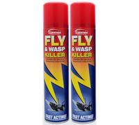 Sanmex 2 PCS FLY & WASP KILLER INSECTICIDE FAST ACTING PEST AEROSOL SPRAY 300ML