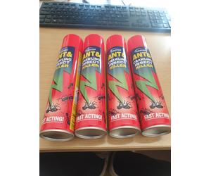 Sanmex Ant & Crawling Insect Killer Spray 300ml X4 JUST £12.49 FREE POSTAGE