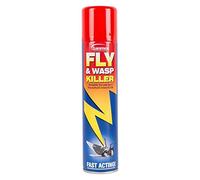 Sanmex International FAST ACTING 300ml Bottle of FLY & WASP KILLER Spray
