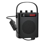SANMIC 30W Wireless Voice Amplifier with Headset Microphone, Portable Bluetooth 5.3 PA System for Teachers, Personal Rechargeable Megaphone with Speaker for Teaching and Talking