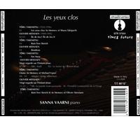 SANNA VAARNI YEUX CLOS: TAKEMITSU & MESSIAEN NEW CD