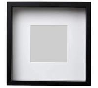 Sannahed IKEA Picture Frame Internal Dimensions 25 x 25 x 4 cm External Dimensions 27 x 27 cm Object Frame Including Mount Black
