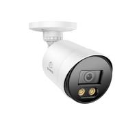 SANNCE 1080P Full Colourful Night vision CCTV Camera, 2MP HD-TVI Bullet Security Camera with 2 Warm Lights Built-in, Indoor and Outdoor Use, 100ft Clear Full Colour Night Vision (Camera)