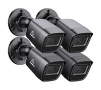 SANNCE 1080P HD TVI Bullet Security Cameras with 30m Night Vision and IP67