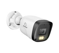 SANNCE 3MP POE Camera Outdoor, Full Colour Night Vision CCTV Camera, Outdoor Security Camera for House Security, Human/Vehicle Detection, Audio Recording, IP66 Works with N98PBM Only