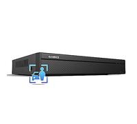 SANNCE 4K PoE CCTV NVR 16 Channel Security Network Video Recorder, Supports 8MP/5MP/4MP/1080P HD IP Cams 24/7 Surveillance Recording Home Security Camera System, Motion/Vehicle Detection, NO HDD