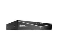 SANNCE 8 Channel 5MP Lite 5-in-1 Hybrid Digital Video Recorder DVR Supports TVI AHD CVI CVBS Analog IP Security Cameras for 24/7 Security Surveillance