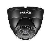 SANNCE AHD/TVI/CVI/CVBS 4-in-1 1080P Security Camera IP66 Weatherproof Analog CCVT Surveillance Camera for Indoor and Outdoor Use 100 ft Night Vision Dome Camera, NO Adapter